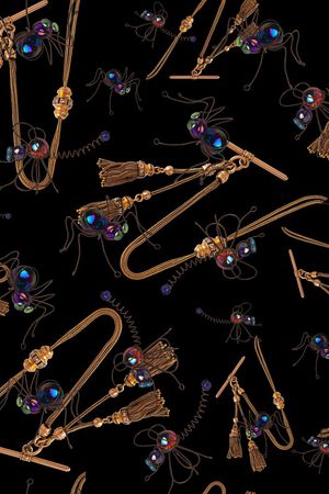 昆虫印花华亿平台图片