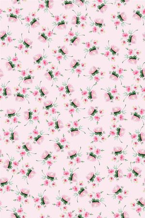 小碎花印花华亿平台图片