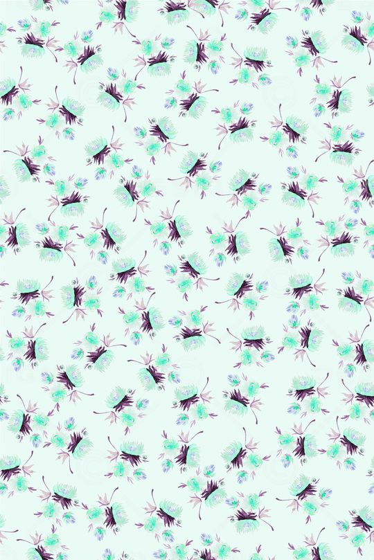 小碎花印花华亿平台图片