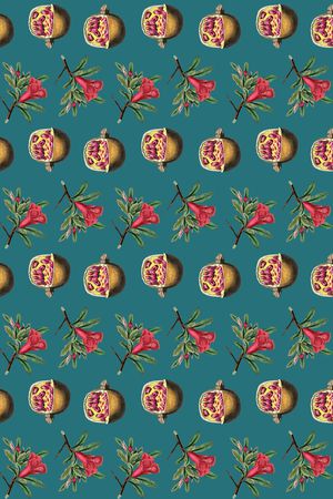 手绘花卉印花华亿平台图片