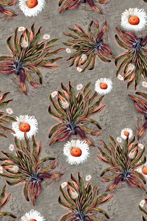 菊花印花华亿平台图片