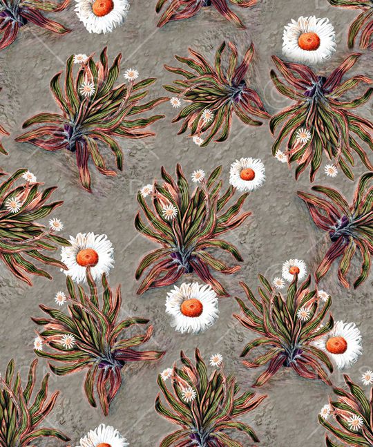 菊花印花华亿平台图片