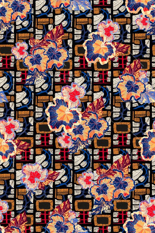 民族风印花华亿平台图片