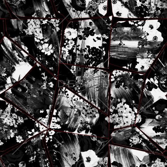 抽象印花华亿平台图片