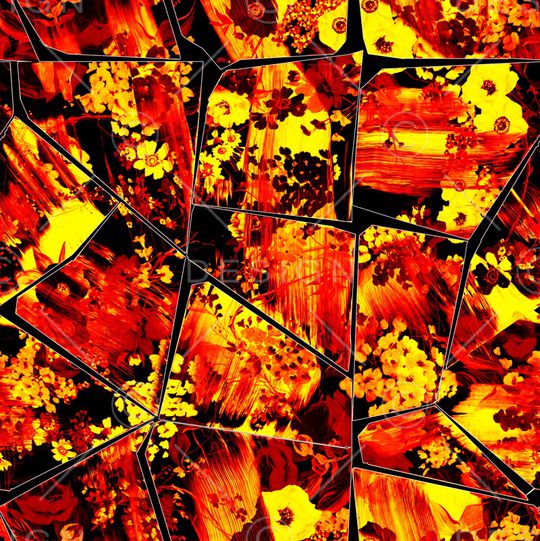 爱心印花华亿平台图片