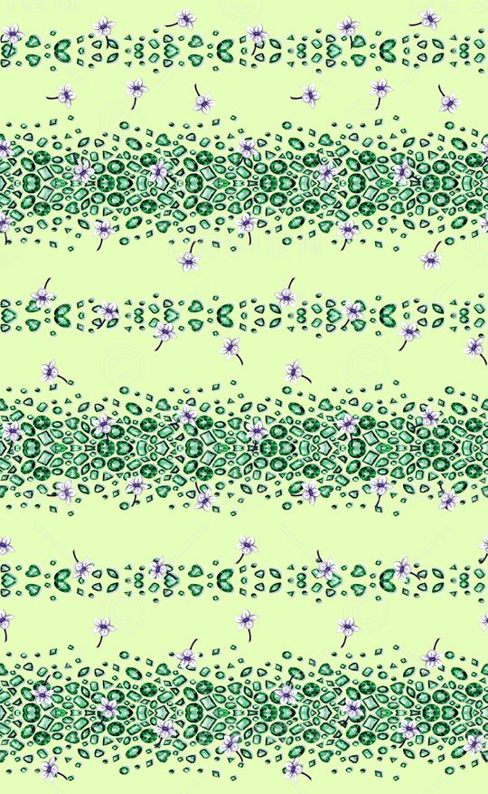 珠宝宝石印花华亿平台图片