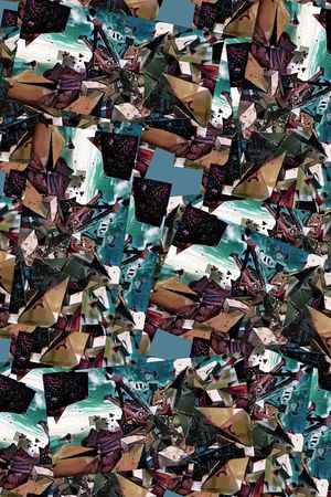 抽象印花华亿平台图片