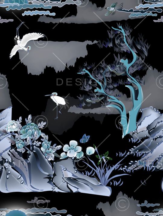 男装印花华亿平台图片