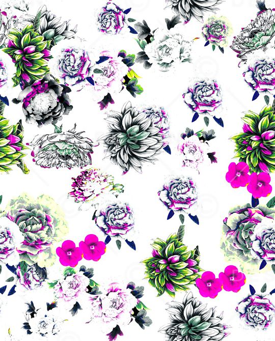 大牌风印花华亿平台图片