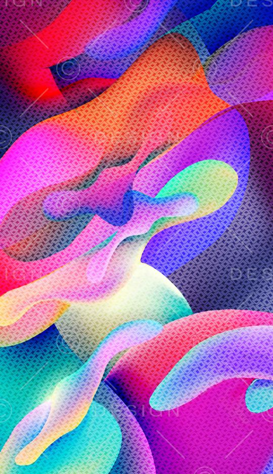 流体渐变肌理印花华亿平台图片