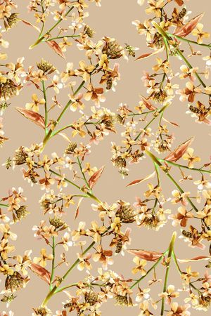 小碎花印花华亿平台图片