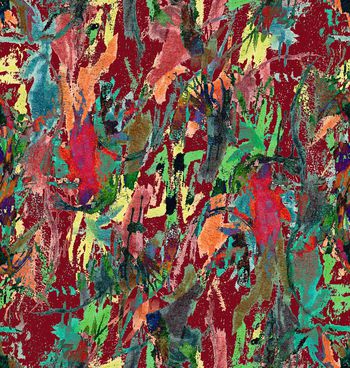 羽绒服印花华亿平台图片