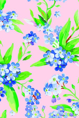 小碎花印花华亿平台图片