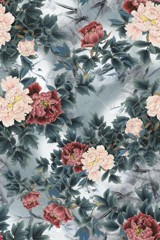 中国风印花华亿平台图片