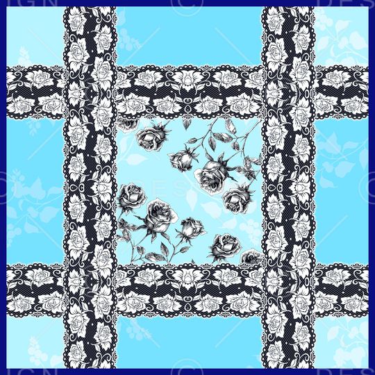 玫瑰花印花华亿平台图片