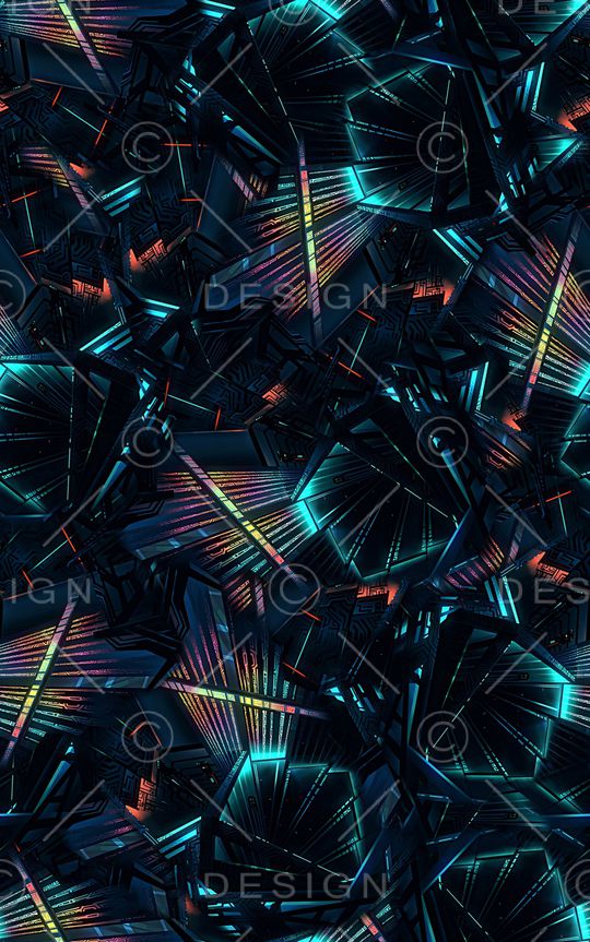 抽象印花华亿平台图片