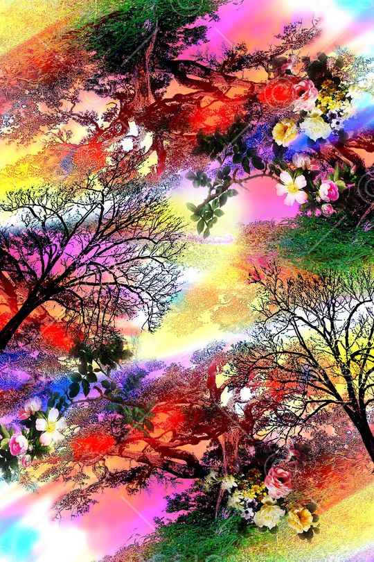 炫彩印花华亿平台图片