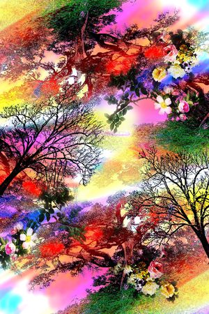 炫彩印花华亿平台图片