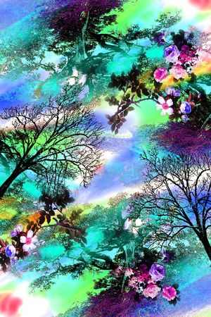 炫彩印花华亿平台图片