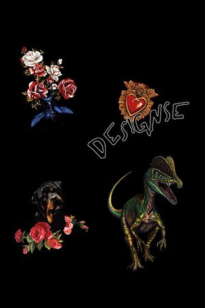 玫瑰花印花华亿平台图片