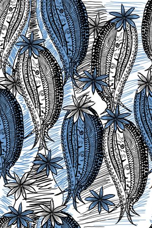 抽象花卉印花华亿平台图片