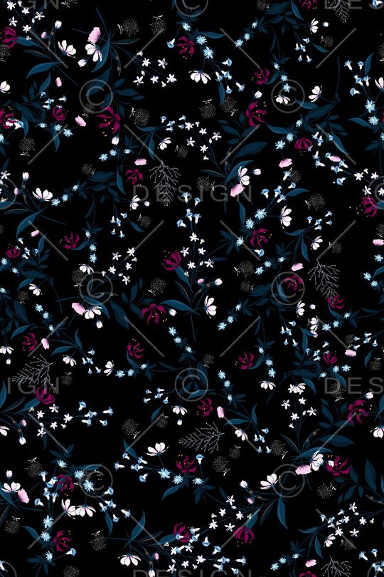 黑色底印花华亿平台图片