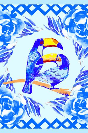 民族风印花华亿平台图片