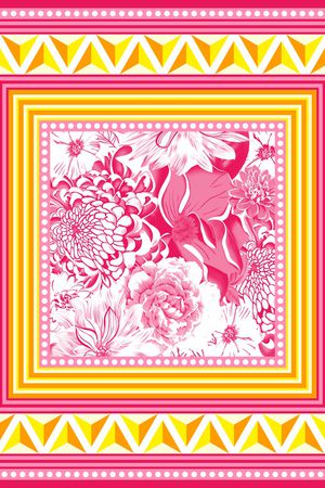 民族风印花华亿平台图片