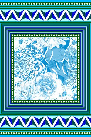 民族风印花华亿平台图片