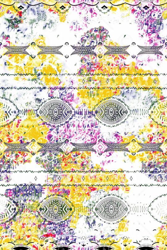 几何印花华亿平台图片