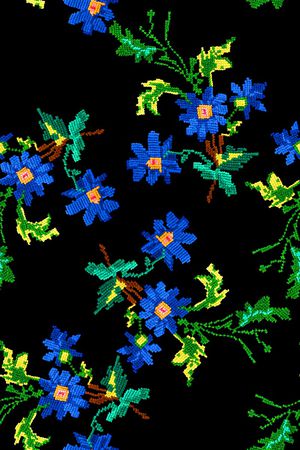 复古印花华亿平台图片