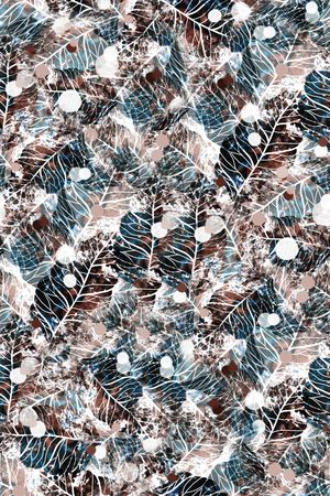 抽象印花华亿平台图片