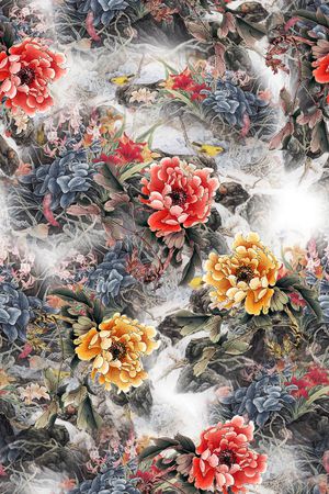 数码华亿平台印花华亿平台图片