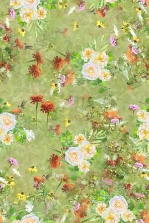 小碎花印花华亿平台图片