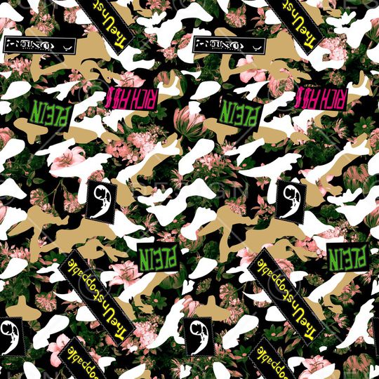 数码华亿平台印花华亿平台图片