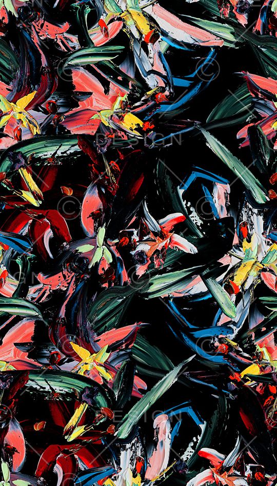 抽象印花华亿平台图片