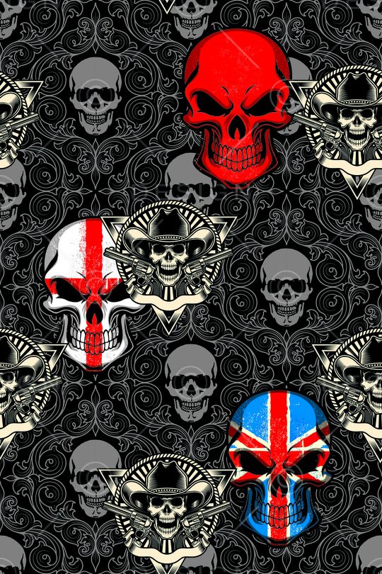 骷髅印花华亿平台图片