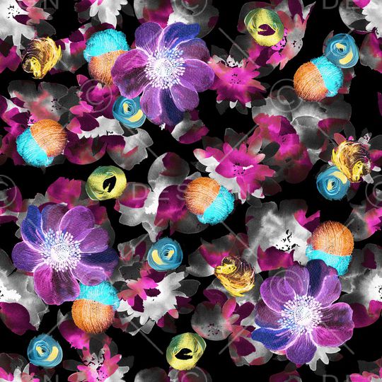 抽象印花华亿平台图片