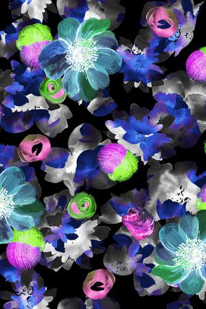 抽象印花华亿平台图片