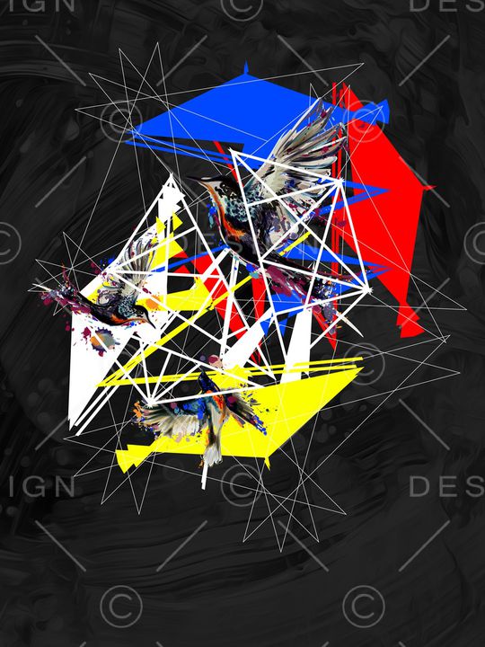 鸟印花华亿平台图片