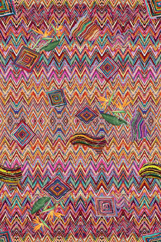 民族风印花华亿平台图片