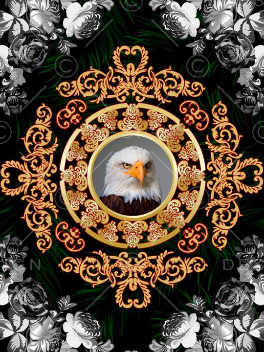 动物花卉印花华亿平台图片