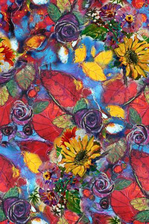 抽象印花华亿平台图片