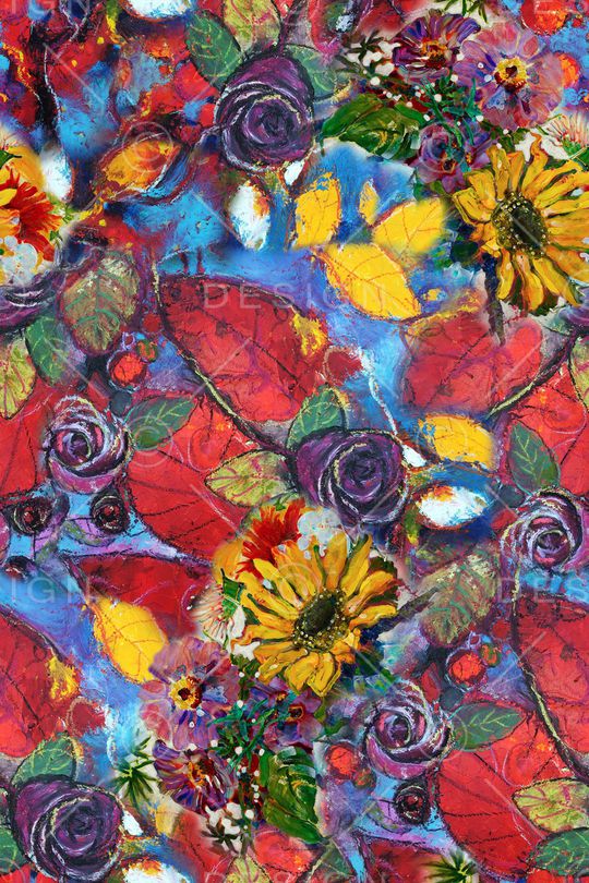 抽象印花华亿平台图片