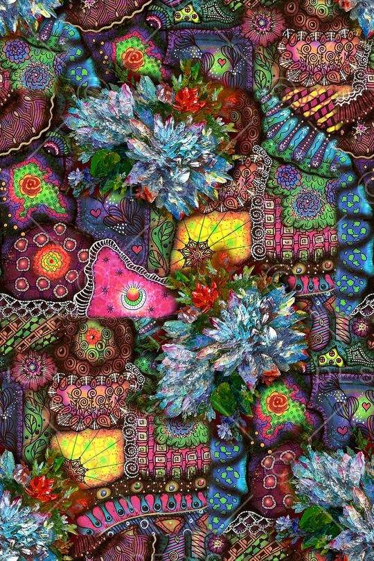 抽象印花华亿平台图片