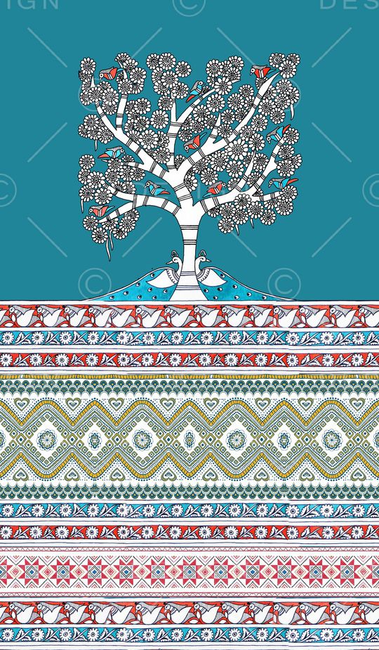 民族风印花华亿平台图片