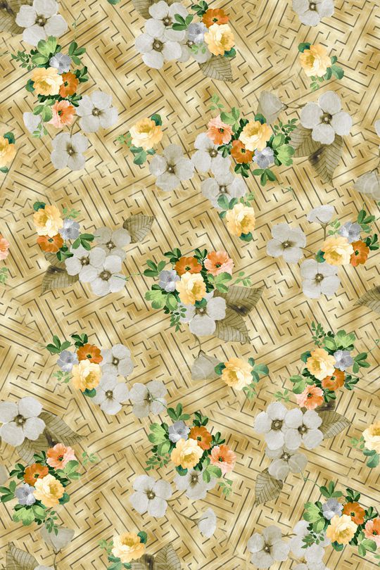 素雅印花华亿平台图片