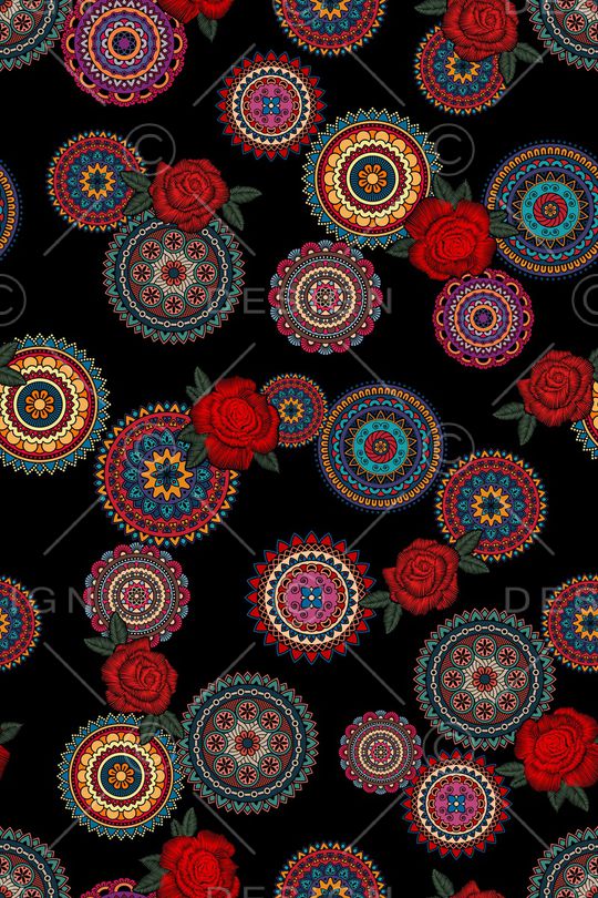 民族风印花华亿平台图片