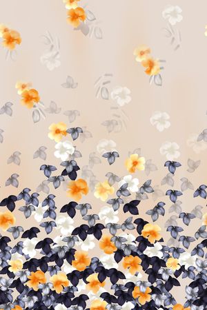 小碎花印花华亿平台图片