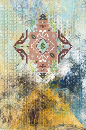 民族风印花华亿平台图片